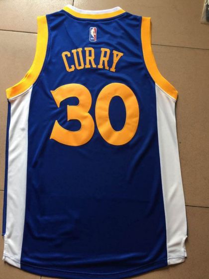 Men Golden State Warriors #30 Curry Blue Champions NBA Jerseys->golden state warriors->NBA Jersey